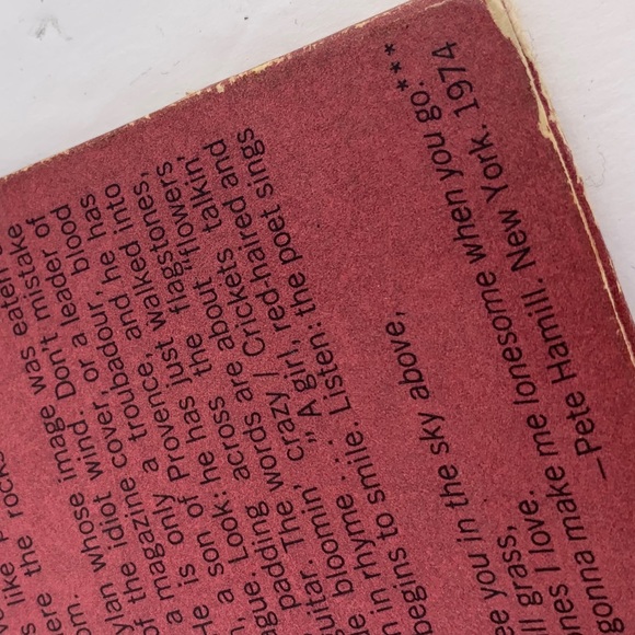 1974 Bob Dylan Blood on the Tracks Vinyl Record - Picture 7 of 13